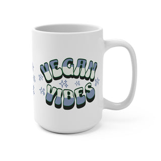 Vegan Vibes Coffee Mug 15oz Printify