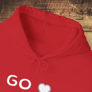 Go Vegan Heavy Blend™ Hooded Sweatshirt Printify