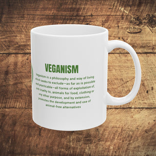 Veganism Coffee Mug, 11oz Printify