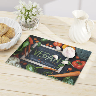 Vegan Tempered Glass Cutting Board Printify