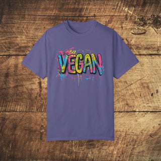 Vegan Garment-Dyed T-shirt Printify