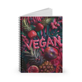 Vegan Spiral Notebook - Ruled Line Printify