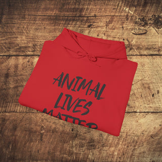 Animals Lives Matter Heavy Blend™ Hooded Sweatshirt Printify