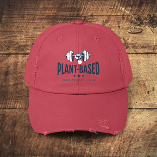 Plant-Based Unisex Distressed Cap Printify