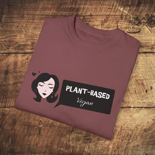 Plant-Based Vegan Garment-Dyed T-shirt Printify