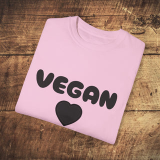 Vegan Garment-Dyed T-shirt Printify