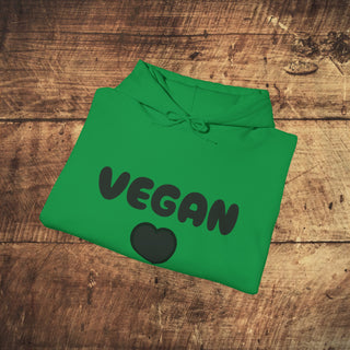 Vegan Heavy Blend™ Hooded Sweatshirt Printify