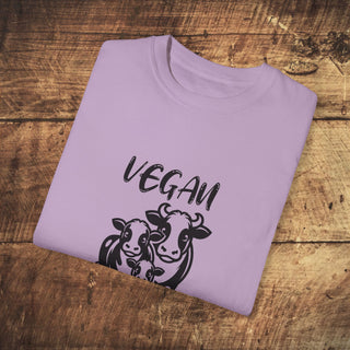 Vegan For The Animals Unisex Garment-Dyed T-shirt