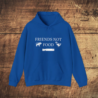 Friends Not Food Heavy Blend™ Hooded Sweatshirt Printify