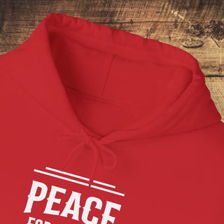 Peace For All Life Heavy Blend™ Hooded Sweatshirt Printify