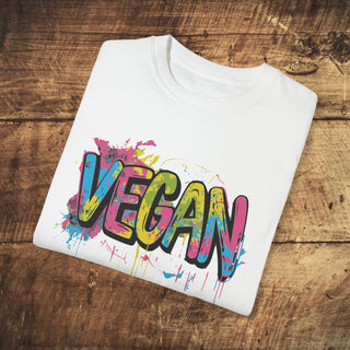 Vegan Garment-Dyed T-shirt Printify