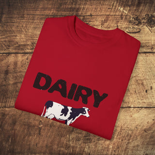 Dairy Kills Garment-Dyed T-shirt Printify