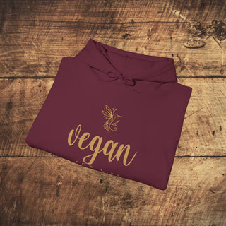 Vegan For Life Heavy Blend™ Hooded Sweatshirt Printify