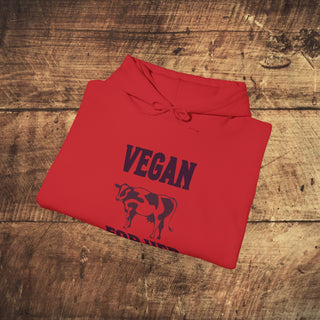 Vegan For Her Heavy Blend™ Hooded Sweatshirt Printify