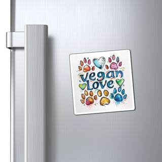 Vegan Love Magnet Printify