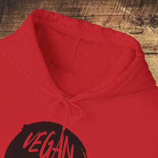 Vegan For Life Heavy Blend™ Hooded Sweatshirt Printify