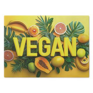 Vegan Tempered Glass Cutting Board Printify