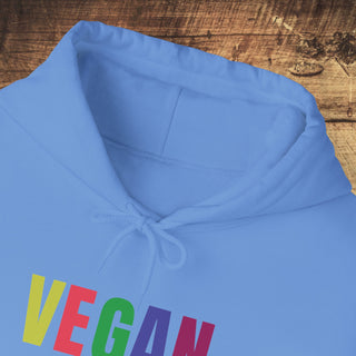 Vegan Love Heavy Blend™ Hooded Sweatshirt Printify