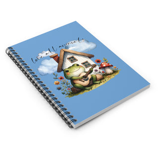 Love All Animals Spiral Notebook - Ruled Line