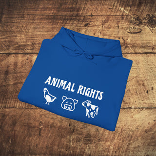 Animal Rights Heavy Blend™ Hooded Sweatshirt Printify