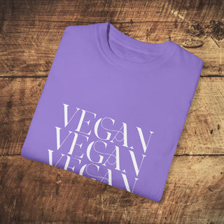 Vegan Garment-Dyed T-shirt Printify