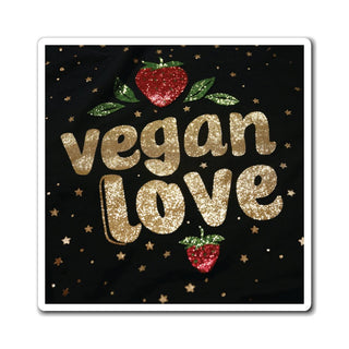 Vegan Love Magnet Printify