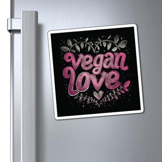 Vegan Love Magnet Printify