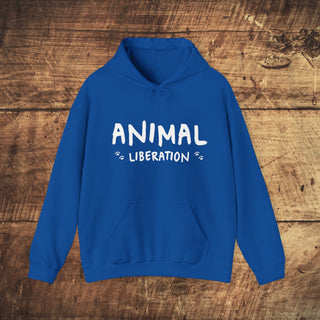 Animal Liberation Heavy Blend™ Hooded Sweatshirt Printify