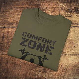 Comfort Zone Garment-Dyed T-shirt Printify