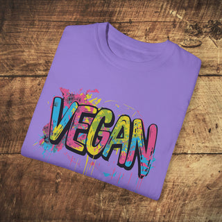 Vegan Garment-Dyed T-shirt Printify