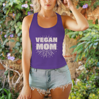 Vegan Mom Women's Ideal Racerback Tank Printify