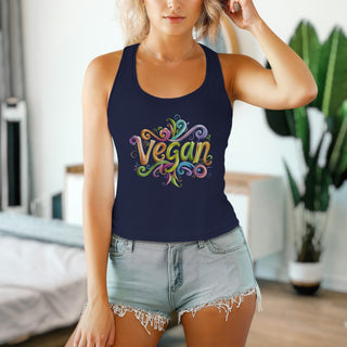 Vegan Women's Ideal Racerback Tank Printify