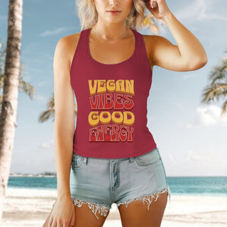 Vegan Vibes Women's Ideal Racerback Tank Printify