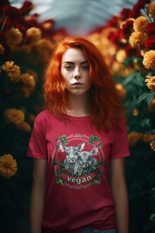 Vegan Garment-Dyed T-shirt Printify