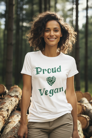 Proud Vegan Garment-Dyed T-shirt Printify