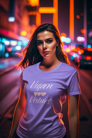 Vegan Virtues Garment-Dyed T-shirt Printify