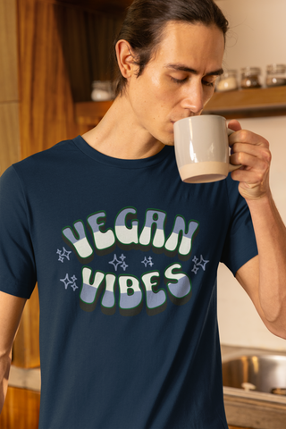 Vegan Vibes Garment-Dyed T-shirt Printify