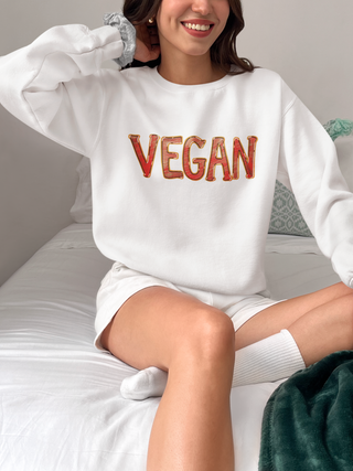 Vegan Garment-Dyed Sweatshirt Printify