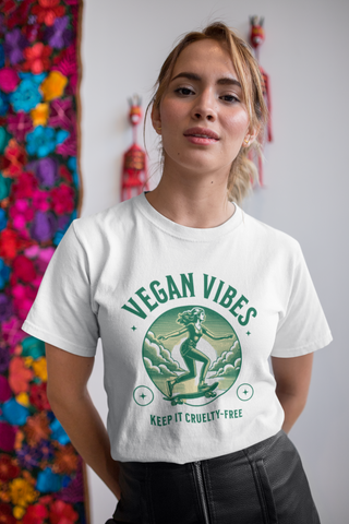 Vegan Vibes Garment-Dyed T-shirt Printify