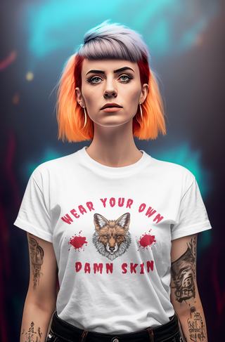 Wear Your Own Skin Garment-Dyed T-shirt Printify