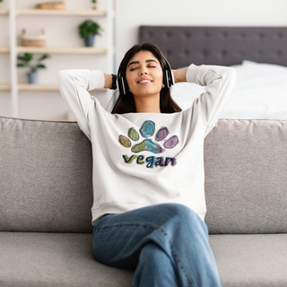 Vegan Garment-Dyed Sweatshirt Printify