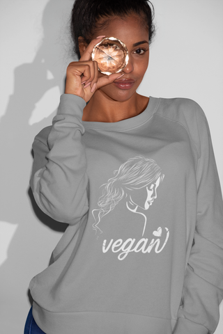 Vegan Girl Garment-Dyed Sweatshirt