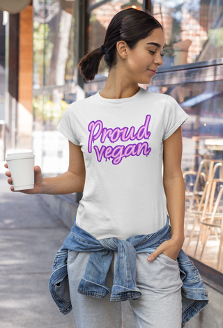 Proud Vegan Garment-Dyed T-shirt Printify