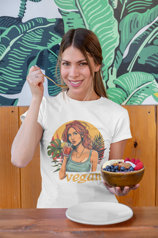 Vegan Girl Garment-Dyed T-shirt