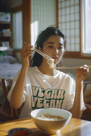 Vegan Garment-Dyed T-shirt Printify